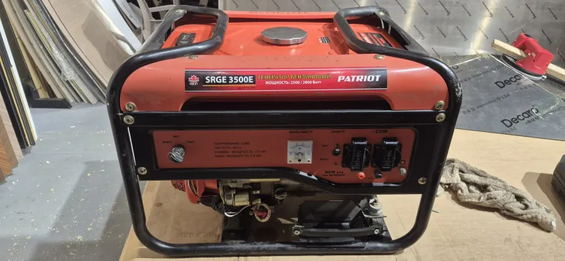 Бензиновый генератор PATRIOT Max Power SRGE 3500E, 2,8 кВт, электростартер, фото 2